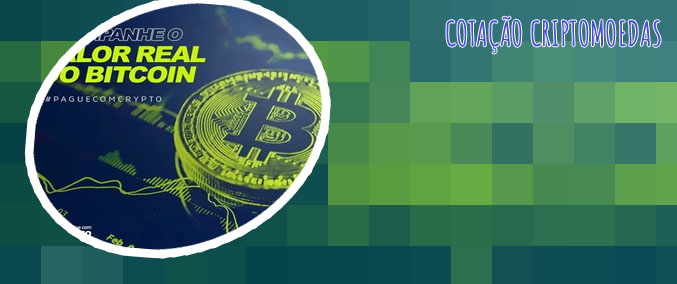 Acompanhar cotação criptomoedas