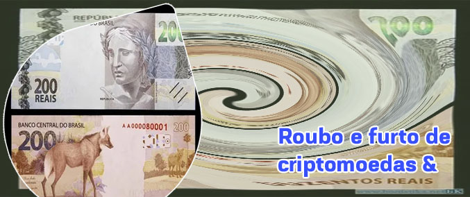 Roubo criptomoeda Real brasileiro